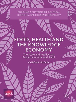cover image of Food, Health and the Knowledge Economy